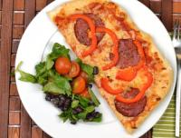 Pizza med salami